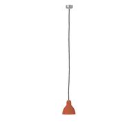 Rotaliana Luxy H5 Pendelleuchte, câble noir, abat-jour rouge brillant