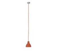 Rotaliana Luxy H5 Pendelleuchte, câble rouge, abat-jour rouge brillant