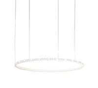 ROTALIANA lampe à suspension SQUIGGLE H3 (Blanc mat, 2700 K - Aluminium)