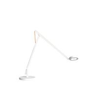 Rotaliana String T1 DTW Schreibtischleuchte, blanc mat, câble orange