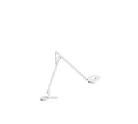 Rotaliana String T1 Mini TW Schreibtischleuchte, blanc mat, câble argenté