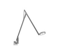 Rotaliana String W1 DTW - Satin Collection Wandleuchte, argent, câble noir