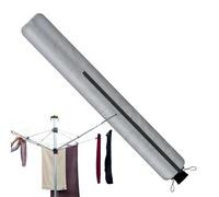 Rotary Washing Line Cover - Polyester 16x16x165cm | Waterproof Zippered Clothesline Protector Cover, Outdoor Umbrella Storage Sleeve | for Garden Backyard Balcony Camping Travel Use
