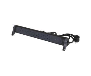 Rotatif Legrand Montable CTCTDS OSB 6x2P+A 1.5m Cordon Noir (Prise européenne) - 694513 [5 Pièces]
