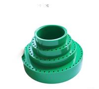 Rotating Drill Bit Organizer 360° Storage Box Plastic(Green) | 360-degree spin, quick tool retrieval, organized drill bits, compact plastic design, workshop essential