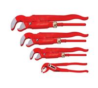 Rothenberger 070137X - Pinces à Tuyaux Ensemble (4 pièces) Conj.145 1-1.1/2-2"+ 52410 Rouge