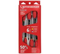 Rothenberger 1000001354 Euroline Set de 6 Tournevis de 2 philips/4 fente