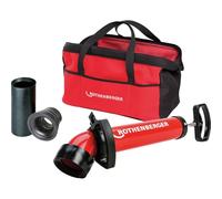 Rothenberger Pompe pour nettoyage de tuyaux ROPUMP SUPER PLUS – Kit avec adaptateur large, trousse