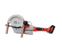 ROTHENBERGER 1000003393 Bendeuse Robend 4000 E Kit : trépied, batterie Li 4.0Ah 18V et chargeur; + jeu de segments de cintrage 12-14-16-18-22-28 mm