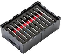 ROTHENBERGER 90mm Jeu d'embouts de bague de couleur 1/4", 10 pièces - 1000002182