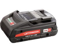 Rothenberger Batterie RO BP18/4 Li-HD Batterie - 18V / 4,0 Ah ( 1000002548 )