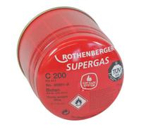 ROTHENBERGER Cartouche perçable C 200 Supergas TSS 190 g 330 ml ROTHENBERGER Quantité:1
