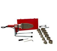ROTHENBERGER Industrial appareil de soudage à manchon 12 pièces avec manchons (20, 25, 32, 40, 50, 63 mm) en mallette, soudage de tuyaux, manchons, pièces de forme, jusqu'à 260°C