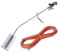 ROTHENBERGER Industrial Brûleur à gaz RoMaxi Eco | Brûleur | Désherbeur | Appareil à flamme | Soudage de membranes bitumineuses | Tête de brûleur 57 mm | Inclus : tuyau de gaz propane de 5 m 030958E