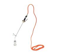 ROTHENBERGER Industrial Brûleur à gaz RoMaxi Eco | Brûleur | Désherbeur | Appareil à flamme | Soudage de membranes bitumineuses | Tête de brûleur 57 mm | Inclus : tuyau de gaz propane de 5 m 030958E