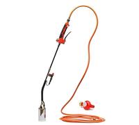 ROTHENBERGER Industrial brûleur de préchauffage en deux parties avec allumage piézoélectrique, tuyau propane 5 m et régulateur 4 bars - pour désherbage, bitume et travaux de flambage