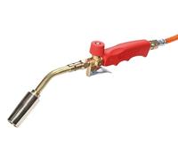 ROTHENBERGER Industrial kit 5 chalumeaux turbo, tuyau propane 2 m, accessoires, brûleurs pour soudure tendre/forte, température 800 °C, performance et polyvalence