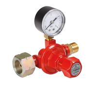 ROTHENBERGER Industrial Régulateur de propane avec manomètre 0,5-4 bar | réglage continu | régulateur de propane | régulateur constant | pour bouteilles de gaz de 5 kg, 11 kg et 33 kg | 032100E