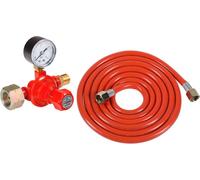 ROTHENBERGER Industrial Régulateur Manomètre 0,5-4 bar Tuyau 5m Flammeur 3/8" 5&11kg Bouteilles de gaz - 1500005312