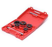 ROTHENBERGER Industrial Super Cut - Jeu de 7 filières à couper - Avec 4 têtes de coupe, 070669E