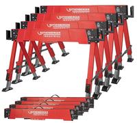 ROTHENBERGER Industrial Tréteau pliant de travail, lot de 4 - 1500005803