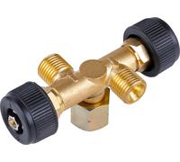 ROTHENBERGER Industrial Vanne de dérivation double propane 1/4 "L - 1500003364