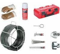ROTHENBERGER Jeu de spirales et d'outils Standard, 32mm, sans tuyau de guidage - 072962X