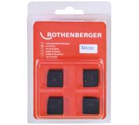 Rothenberger Mâchoires de coupe SC, BSPT R, 1/2\ , 4 pcs. 070833X