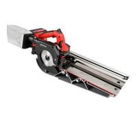 ROTHENBERGER PIPECUT 1000003398 Mini scie tubulaire avec chargeur UE, lame de scie Duracut unie, batterie 4 Ah et rail de guidage, diamètre de plage de travail 0 à 110 mm