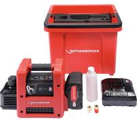 Rothenberger Pompe à vide à accu 2 étages ROAIRVAC R32 2.0 in ccu + chargeur