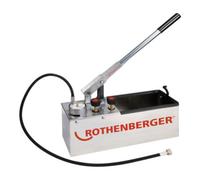 ROTHENBERGER Pompe de vérification RP50S INOX Pla.con.0-60bar pla.pres.0-860psi 0-6MPa 12l, r Quantité:1