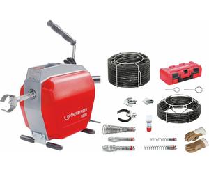 Rothenberger R600, 230 V, avec jeu de spirales/outils, 1 pièce.