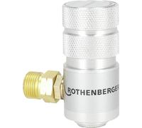 ROTHENBERGER Réducteur de pression pour MAPP et propane 7/16" EU 3/8" raccord de tuyau 0 - 2 bar SET - 1000000627