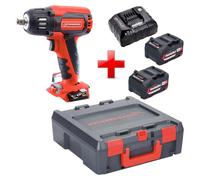 Rothenberger RO ID400 Visseuse à choc sans fil 18 V 400 Nm Brushless + 2x batterie 4,0 Ah + chargeur + Rocase