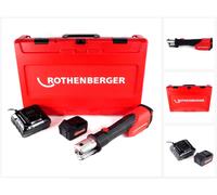 Rothenberger ROMAX 4000 18 V Li-Ion Sertisseuse sans fil pour raccords + Coffret + 1x Batterie 4,0 Ah + Chargeur ( 1000001840 )