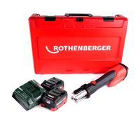 Rothenberger ROMAX 4000 Sertisseuse hydraulique 18V + 2x 5,5 Ah + Chargeur + Coffret