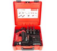 Rothenberger ROMAX Compact III sertisseuse de raccords électro-hydraulique avec mâchoires SV15-22-28, 1x2Ah
