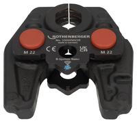 ROTHENBERGER ROMAX NANO iJAW, mâchoire de sertissage, M, 22 mm - 1000050228