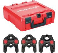Rothenberger ROMAX NANO iJAWs TH 16 - 20 - 26 mm Jeu de mâchoires à sertir 3 pcs. ( 1000004940 ) + Rocase