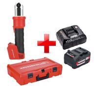 Rothenberger ROMAX NANO Sertisseuse sur batterie 18 V 34 kN CAS + 1x batterie 4,0 Ah + chargeur + Rocase