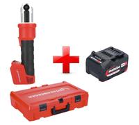 Rothenberger ROMAX NANO Sertisseuse sur batterie 18 V 34 kN CAS + 1x batterie 4,0 Ah + Rocase - sans chargeur