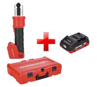 Rothenberger ROMAX NANO Sertisseuse sur batterie 18 V 34 kN CAS + 1x batterie LiHD 4,0 Ah + Rocase - sans chargeur