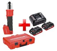 Rothenberger ROMAX NANO sertisseuse sur batterie 18 V 34 kN CAS + 2x batterie LiHD 4,0 Ah + chargeur + Rocase