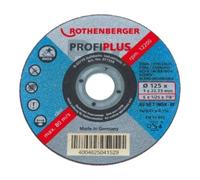 ROTHENBERGER ROTHENBERGER Disque de coupe Inox Profi P Lus, 125x1, boîte Quantité:1