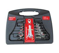 ROTHENBERGER liquet à fourche/articulée ROCLICK-Set 7pcs. 8-10-11-13-14-17-19mm en coffret plastique - 70490