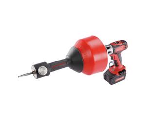 ROTHENBERGER Rothenberger machine à nettoyer les tuyaux à la main ROSPIMATIC CL, machine de base avec spirale 8mmx7,5m avec tête de club Quantité:1