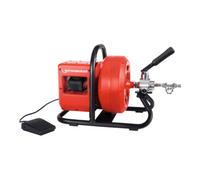 Rothenberger RODRUM VarioClean Akku Trommelmaschine 18 V ( 1000003348 ) + 1x batterie 8,0 Ah + chargeur + spirale Duraflex
