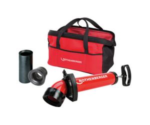 ROTHENBERGER Rothenberger ROPUMPTM SUPER PLUS - Kit avec adaptateur large dans une trousse à outils Quantité:1
