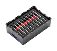 ROTHENBERGER 90mm Jeu d'embouts de bague de couleur 1/4", 10 pièces - 1000002182