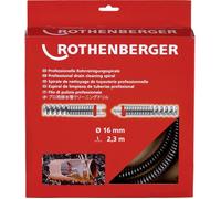 Rothenberger – Spirale de nettoyage SMK 72433 – Ø 16 mm x 2,3 m – âme en plastique – 1 pièce